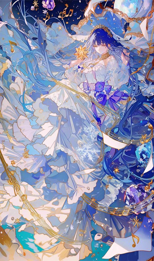 Realistic female portrait