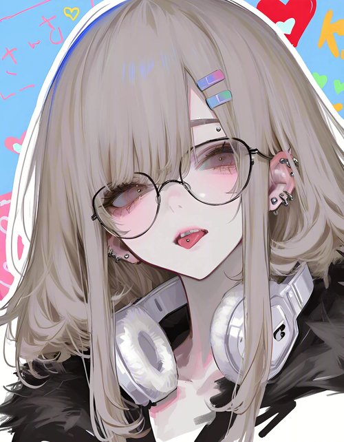 Pastel style character