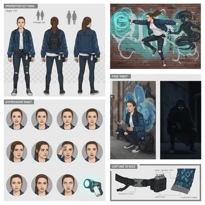 Cyberpunk character reference