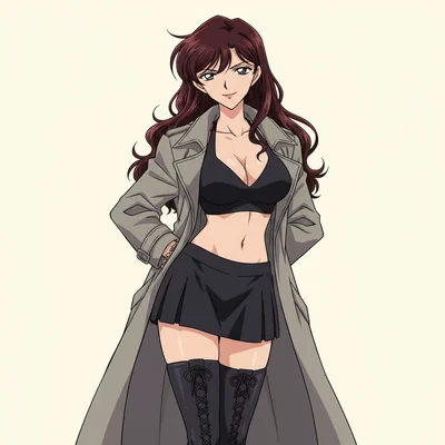 Detective Conan Style Design